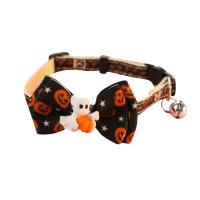 Collar De Halloween Para Gatos Con Campana Lazo Ajustable Con Hebilla De Seguridad Para Perros Y Gatos Mediano Tamaño Adorno De Novia Para Chihuahua Accesorios Para Mascotas - details 1