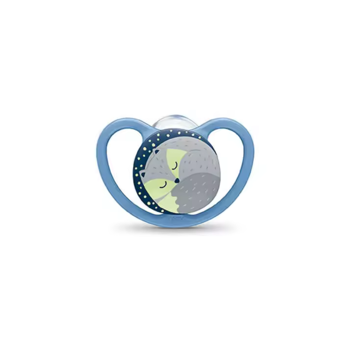 Nuk Chupete Silicona Space Night 6-18 Meses - 1