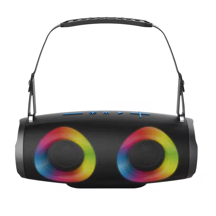 Altavoz inalámbrico portátil, Speaker PartyBoost con sonido de calidad, 3000mAh, Radio, TF card, Led light aux in, Para hogar, camping, fiesta - 1