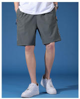 Shorts De Correr Para Hombre Talla Grande Secado Rápido Bolsillo Con Cierre Para Gimnasio Y Baloncesto Negro Shorts De Entrenamiento Deportivo Con Cierre De Cremallera - details 18
