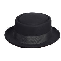 Sombrero Fedora De Lana Wool Para Hombres Y Mujeres Con Cinta Dome Y Pico Plano Sombrero De Panamá Para Iglesia Y Jazz Accesorios De Moda Para Caballeros - details 3