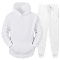 Traje De Deporte Casual Para Hombre 2024 OtoñoInvierno Conjunto De Sudadera Con Capucha Y Pantalones De Alta Calidad Tendencia 2 Piezas Para Uso Diario Y Running - details 2