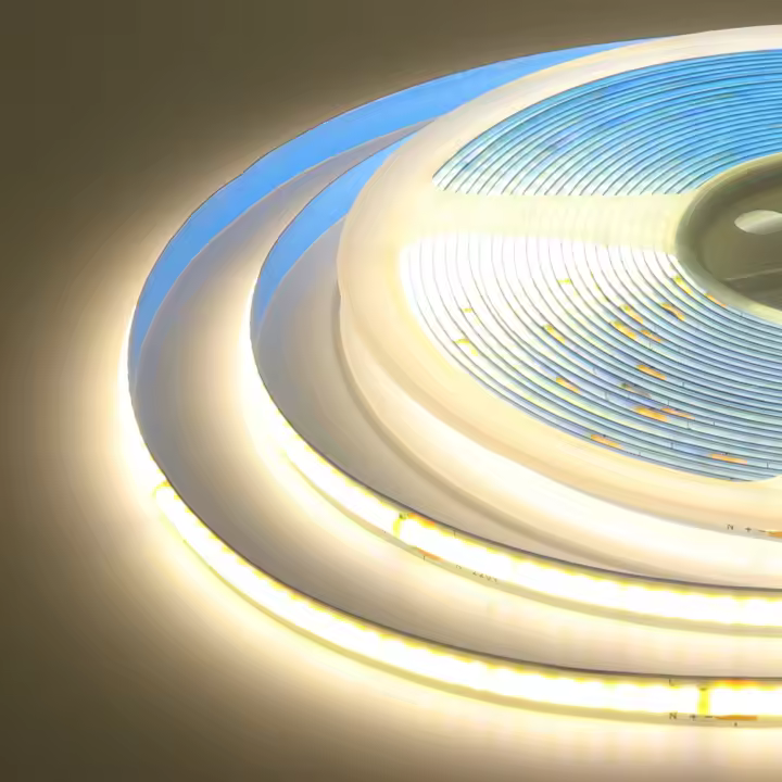 Tira De Luz LED COB Flexible 220V Super Brillante 240LEDs/m 5m-20m RA90 3000K-6000K Iluminación Lineal Para Sala De Estar - 1