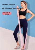 Banda De Resistencia Portátil Para Yoga Y Pilates Entrenamiento De Estiramiento Largo Para Terapia Física Y Fortalecimiento De La Masa Baja Ejercicio Elástico Para El Hogar - details 3
