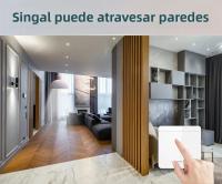 Interruptor Inteligente WiFi Tuya RF 433MHz Wireless Control De Luz Con Alexa Google Home APP Smart Life Voz 1/2/3Gang - details 6