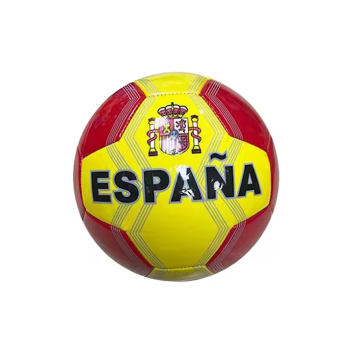 UD - Balon de futbol  España color rojo amarillo - 1