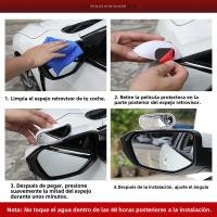 Espejo Retrovisor Auxiliar De Vidrio HD Ajustable Para Coche Ayuda Al Estacionamiento Con Rotación Y Amplio Ángulo De Visión 360 Grados - details 6