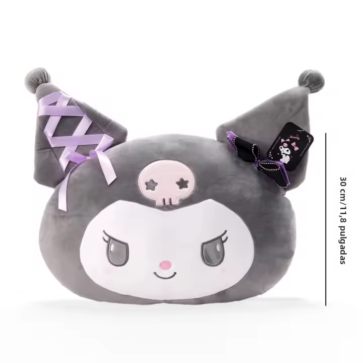 Muñeco De Peluche Sanrio Kuromi Y Melody Fiesta Estelar Suave Cojín De Terciopelo Regalo Para Novia Cumpleaños Niños - 1