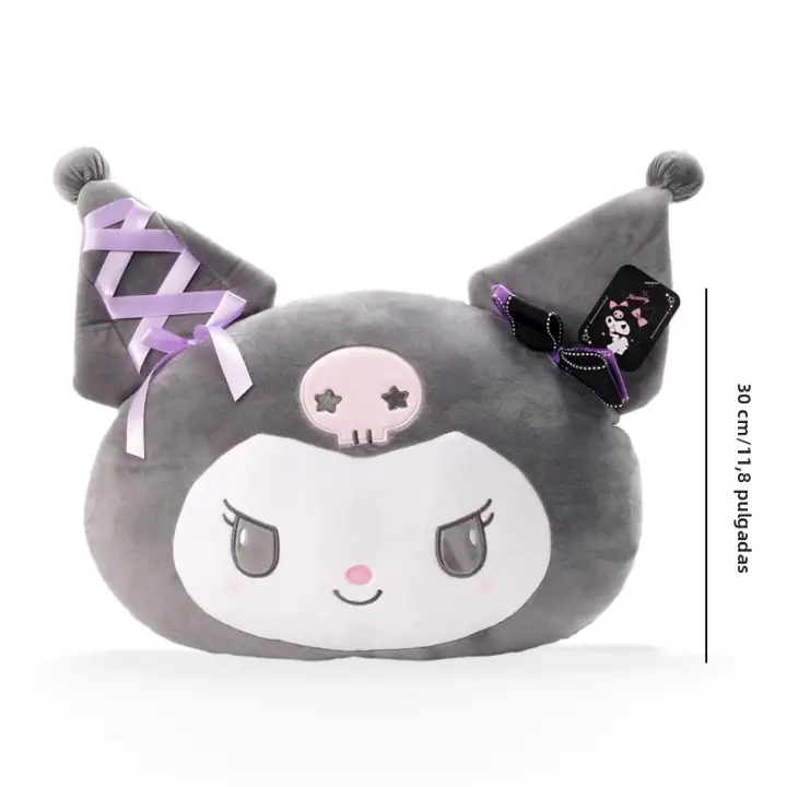 Muñeco De Peluche Sanrio Kuromi Y Melody Fiesta Estelar Suave Cojín De Terciopelo Regalo Para Novia Cumpleaños Niños - 1