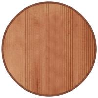 vidaXL Alfombra redonda bambú 80 cm Color Negro,  Natural,  Marrón y mas Alfombras de área  Alfombra de Piso para Sala de Estar Dormitorio Habitación Salón - details 2