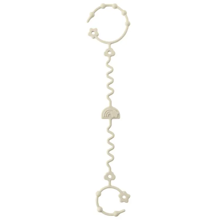 Juego De Mordidor Para Bebé De Silicona Sin BPA Cadena Ajustable Para Chupete Accesorios Para Carrito De Bebidas Soporte De Nariz Para Bebé - 1