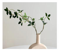 Planta Artificial De Milán Verde 105cm Flores Silken Decoración Para Bodas Hogar Sala De Estar Fotografía Propiedades - details 10