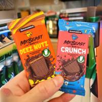 Mr Beast Feastables Deez Nutz y Crunch 35g cada tableta de chocolate - Pack 4 - details 1
