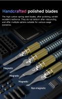 XZZ D004 Herramienta De Reparación De Hoja De Acero Para Quitar Pegamento En Knives IC Chip Phone NAND Hard Drive Pry Handle Edge - details 3