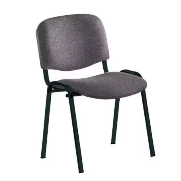 Silla Confidente Rocada RD-965/1 Gris Tela Ignífuga - Cómoda y Elegante - 1