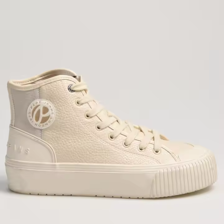 Zapatillas casual para mujer Pepe Jeans Samoi Half PLS31576 Beige - 1