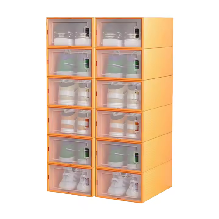 Vicyol S&D  Zapatero Modular, Armario Organizador de Calzado para Entrada, Estante Zapatero para Recibidor. Estantería de Zapatillas. Almacenamiento para Hogar, Pasillo, Dormitorio - 1
