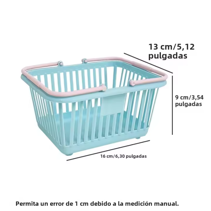 Cestas De Almacenamiento Para Verduras Y Frutas Con Diseño De Drenaje Rápido Y Asa No Eslipiente Fundamento No Eslipiente - 1