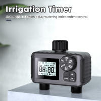 Timer De Riego Automático Para Jardín Con 2 Salidas Sistema De Riego De Infiltración Programable Inteligente LCD Herramienta De Riego - details 0