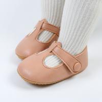 Zapatos De Niña Bebé Caminar Plana PU Cuero Vestido Zapatos Planos Para Niña Escuela Tacón Bajo Cómodo Transpirable Tornillo De Cierre - details 6