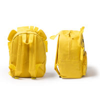 AKARURE - Mochila Infantil con Divertido diseño de León. Bolsillo Exterior con Cierre de Cremallera. Asas y Espalda acolchadas - Mochila Guardería - Mochila Colegio - Mochila Niño - Mochila Niña - Realizada en Material Reciclado - Medida 21,5x29x17,5 cm - details 3