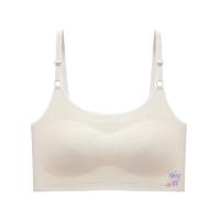 Sujetador Deportivo Para Niñas 10-16T Cruzado Sin Costuras Con Cojín Desmontable Cómodo Y Ajustable Para Entrenamiento - details 4