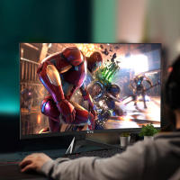 Gaming Monitor Curvo Pantalla para PC juegos KTC 32” inch 170Hz 2K QHD  H32S17  ( 2560x1440_1ms _ NTSC 85%_ Panel HVA 1500R Sin Marco_HDMI2.0_ DP1.4_ USB_Audio_ 16:9_ Flicker-Free_ Low Blue Light_ 300cd/m²_ 3500:1_ sRGB 99%)  FreeSync & G-Sync - details 12