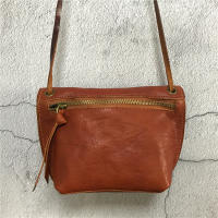 Bolso Bandolera Mujer MJ De Cuero Genuino Pequeño Bolsos Cruzados Retro Para Niñas Bolsa De Mano Suave Con Bolsillo Para Teléfono Móvil - details 16