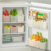 Caja De Almacenamiento Para Alimentos Refrigerador Organizador De Cocina Puerta Lateral De Nevera Caja De Almacenamiento Para Frutas Verduras Y Especias - details 7