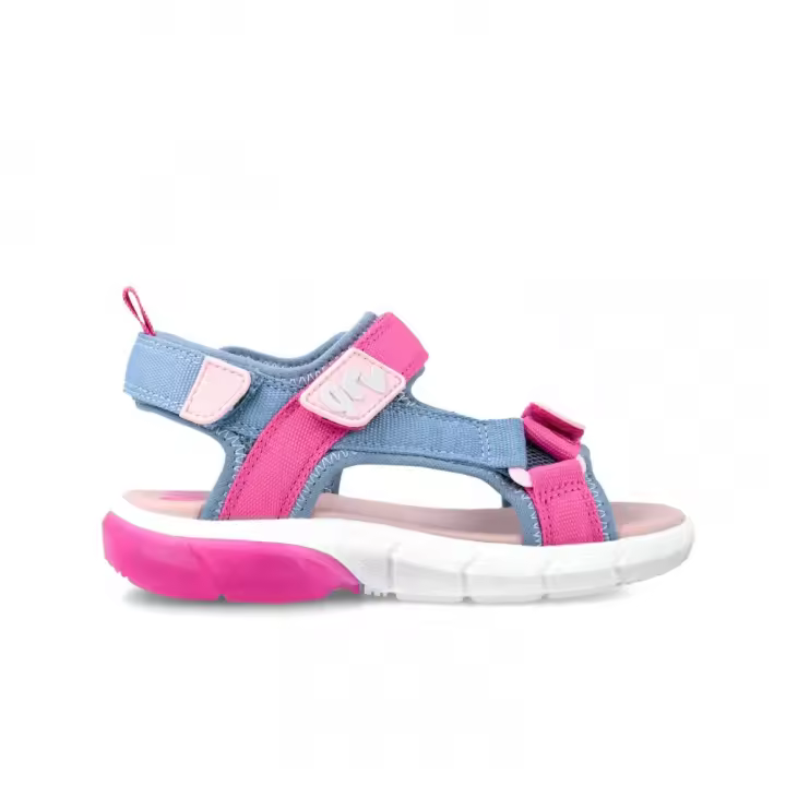 Sandalias planas niña BIOMECANICS 282455-C SANDALIAS TIRAS VELCRO JEANS-ROSA 31165 24V - 1