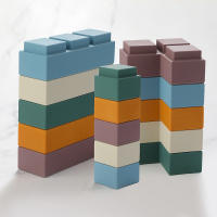 Juguetes Para Bebés 5pcs Bloques De Construcción De Silicona Suave Bloques De Pila Y Mordedores De Goma Juguete Montessori - details 6