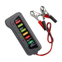 Prueba De Batería Digital 12V Con 6 Luces LED Mini Herramienta Diagnóstica Para Autobús Y Auto Prueba De Batería Y Generador - details 4