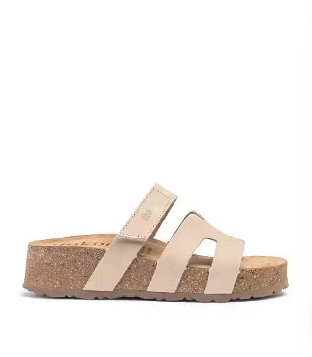SANDALIAS DE PLATAFORMA YOKONO WIWI 125 BEIGE - 1