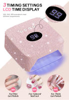 Lámpara UV Para Uñas 72W Recargable 30 LEDs Secado Rápido Para Manicura Y Artículos De Uñas Profesionales Para Hogar Y Salón - details 2