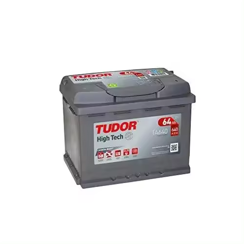 Tudor TA640 Batería de coche Tudor 64Ah 640A, Gama High Tech, para Automóvil de turismo - 1