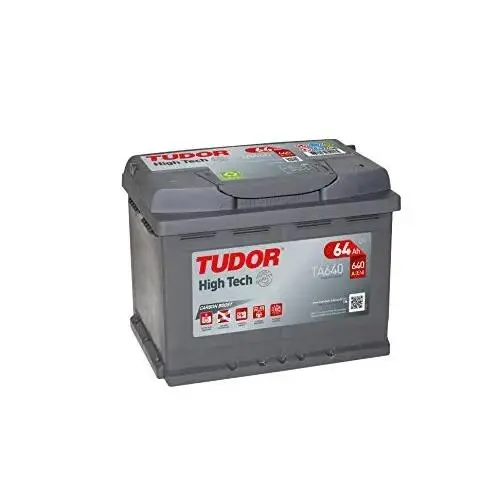 Tudor TA640 Batería de coche Tudor 64Ah 640A, Gama High Tech, para Automóvil de turismo - 1