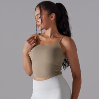 Top De Yoga Para Mujer Fitness Deportivo Push up Cómodo Reversible Brocado Top De Deporte Crop Top Para Gimnasio Y Running - details 26