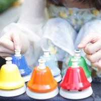 Set De Campanas De Mano Orff De 8 Notas Juguete Educativo Para Bebés Instrumento Musical De Percusión Colorido Regalos Para Niños - details 8