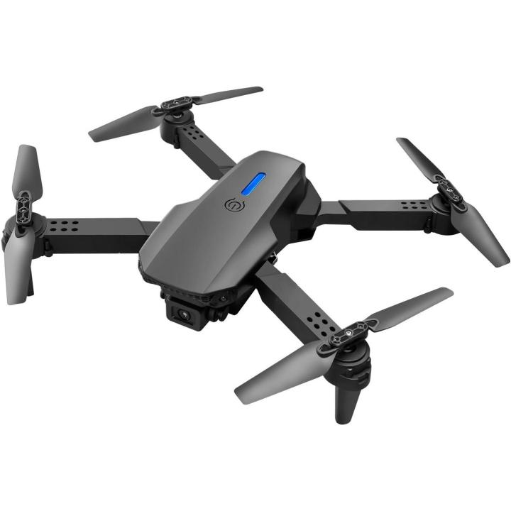 Dron Plegable con Cámara 4K y 1080P HD, FPV en Tiempo Real por WiFi, Ángulo Ajustable 90°, Altitude Hold, 2 Velocidades para Principiantes y Expertos, Mando a Distancia, Batería Recargable, Cable USB y Tarjeta Micro SD Incluida