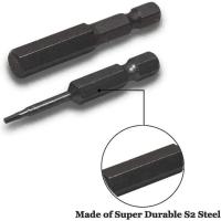 Juego De 10 Piezas De Cabezas De Destornillador Hexagonal SAE/Métrica Y Allen Con Cabezas De Broca De 1/4 De Diametro Mango De Solado Magnético Kit De Destornilladores - details 4