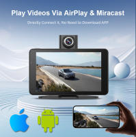 Cámara De Dashboard 7' DVR 2.5K Con Navegación GPS Y Control De Voz Compatible Con Carplay Y Android Auto Cámara Trasera Inalámbrica Monitor De Coche FM AU - details 5