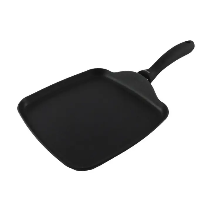 Asador grill aluminio induccion 27x27 cm - 1