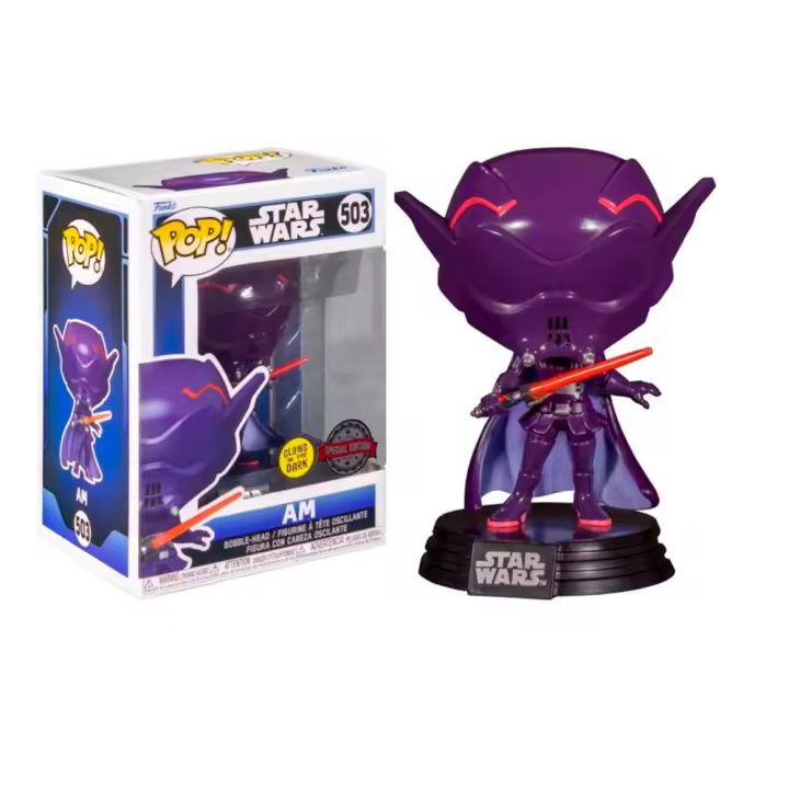 Funko Pop AM Glows in the Dark Special Edition 503 Star Wars     Figura - 1