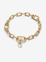 Pandora - Charm Colgante mini con diseño de serpiente perlada de Pandora ME - Baño de Oro de 14 K - details 1