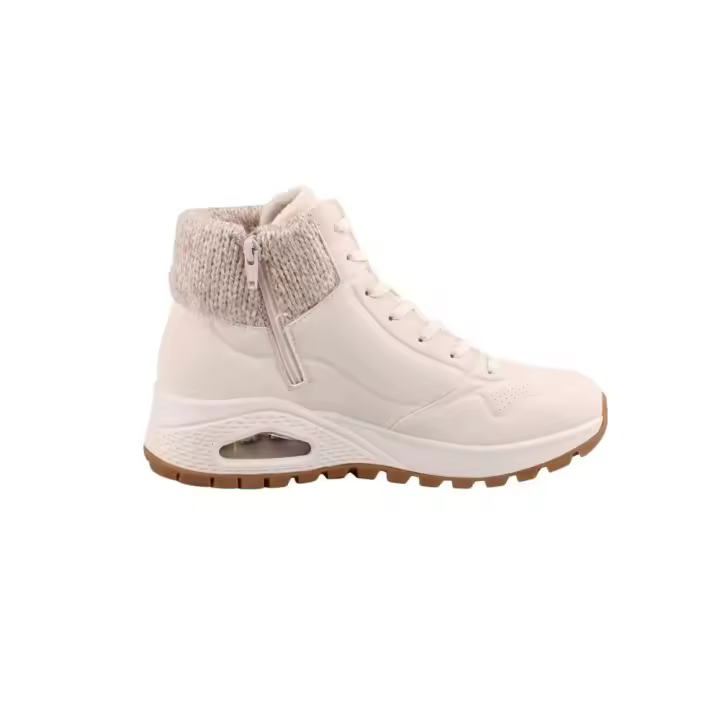 Botines Planos Skechers Uno Rugged Mujer Natural - 1