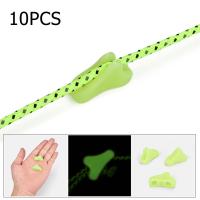 10PCS GLOW in the DARK Guyline Runners Accesorios De Tenda Para Camping Y Caravana Correa De Viento Con Hebilla De Fijación En Nylon - details 5
