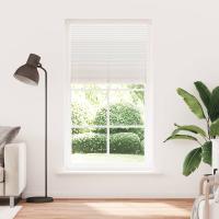 Plisse Persiana Cortina Plisada 100X200cm en color Blanco/Crema | protección solar decorativa para ventanas hogar oficina dormitorio fácil de instalar - details 0