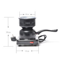 Estufa Eléctrica Para Carbón De Mesa Calentador De Leña Para Shisha Hookah Estufa Portátil Desmontable Para BBQ Y Fiestas - details 5