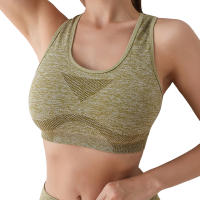 Sudadera Deportiva Para Mujer ULILICOO Push up Fitness Yoga Transpirable Running Vest Gimnasio Wear Quick Dry Sin Cierre Tallas S-XL - details 39
