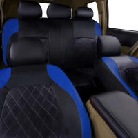 Funda De Asiento De Coche Universal De Cuero PU Todas Las Estaciones Impermeable Protector De Asiento Para Sedan SUV Camión Pick-up - details 18